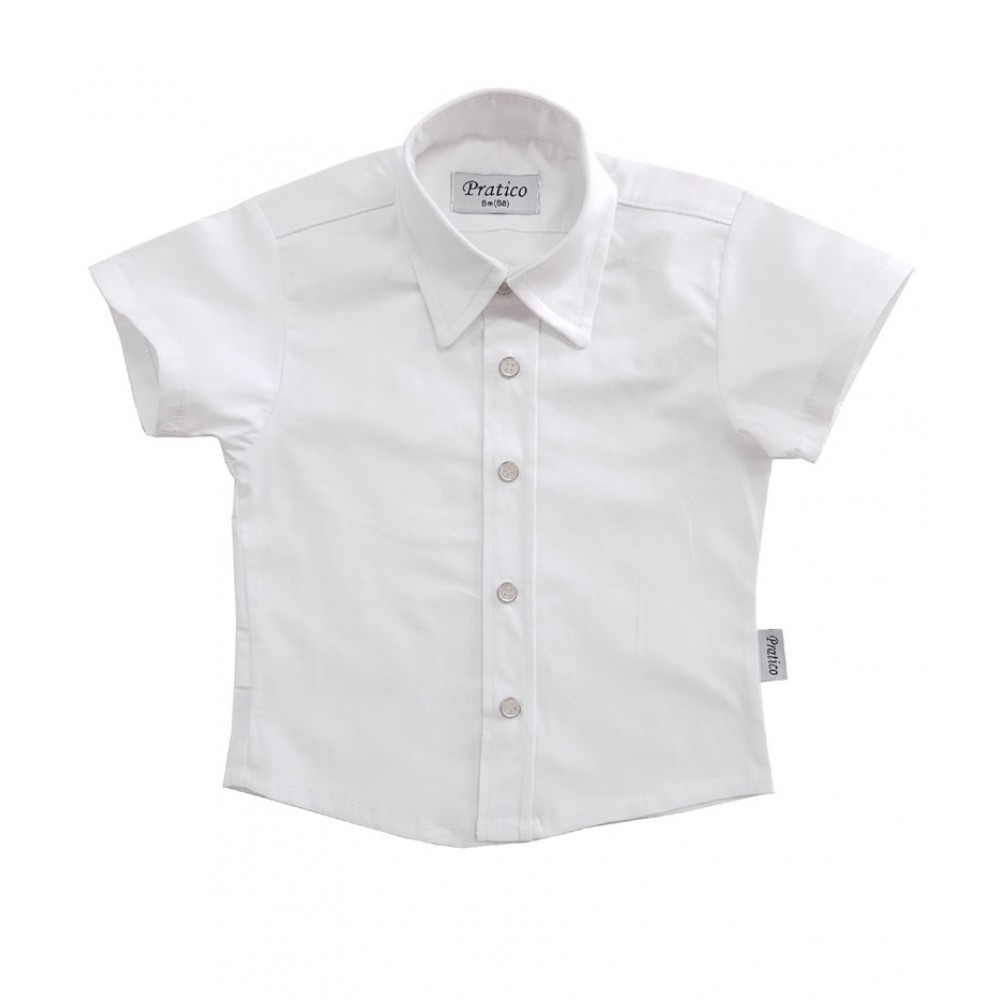 Bela košulja za male dečake