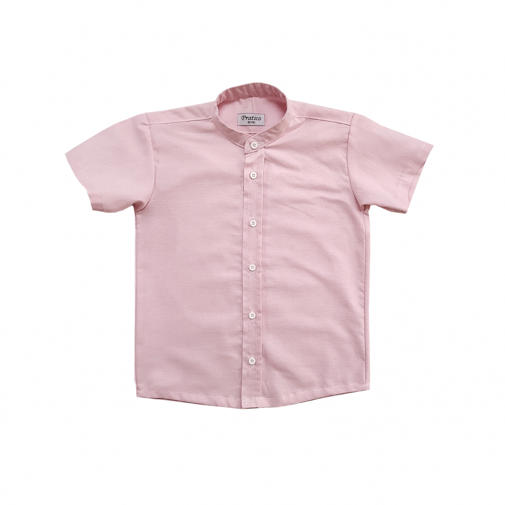Roze košulja za male dečake