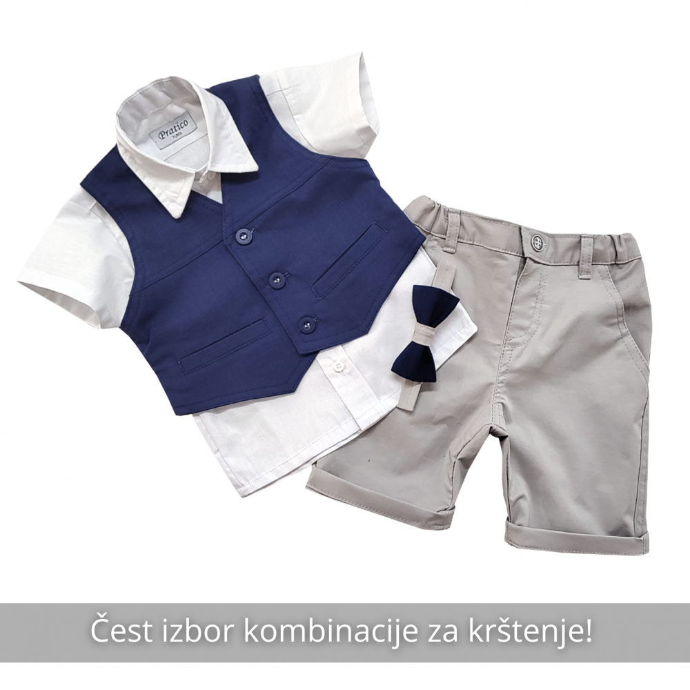 Belo/teget/sivi_2 komplet za male dečake