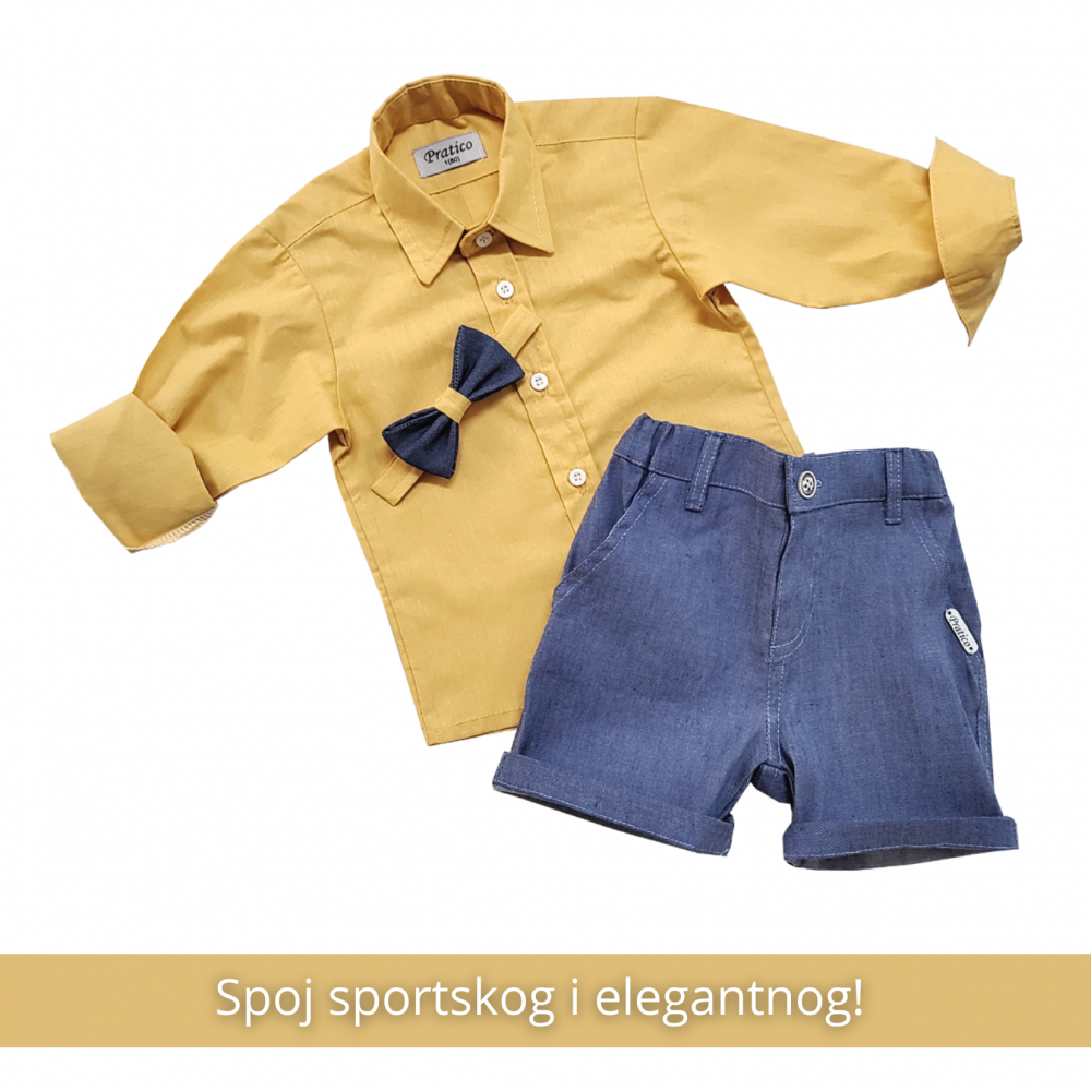 Oker/tekas komplet za male dečake