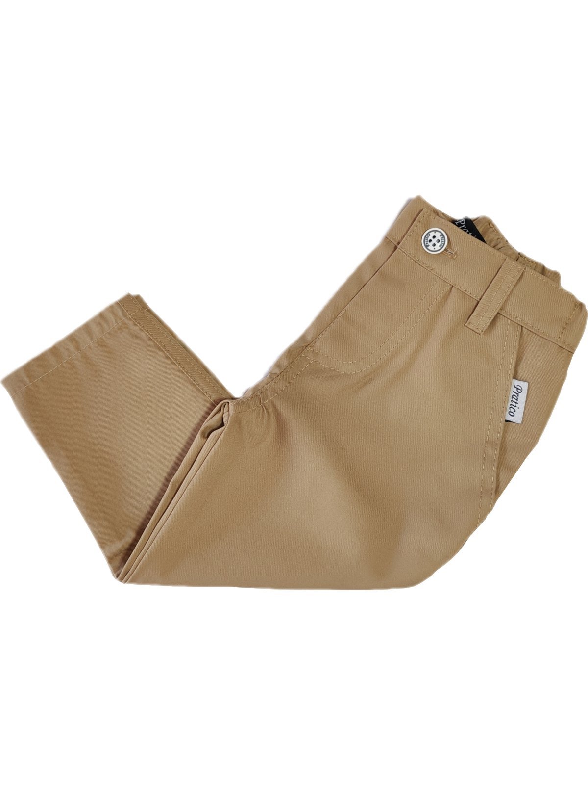 Kapućino-bež pantalone za male dečake