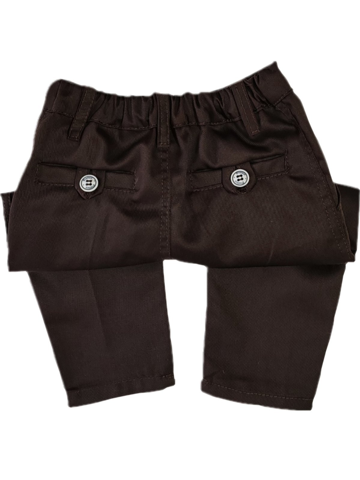 Braon pantalone za male dečake — slika 2