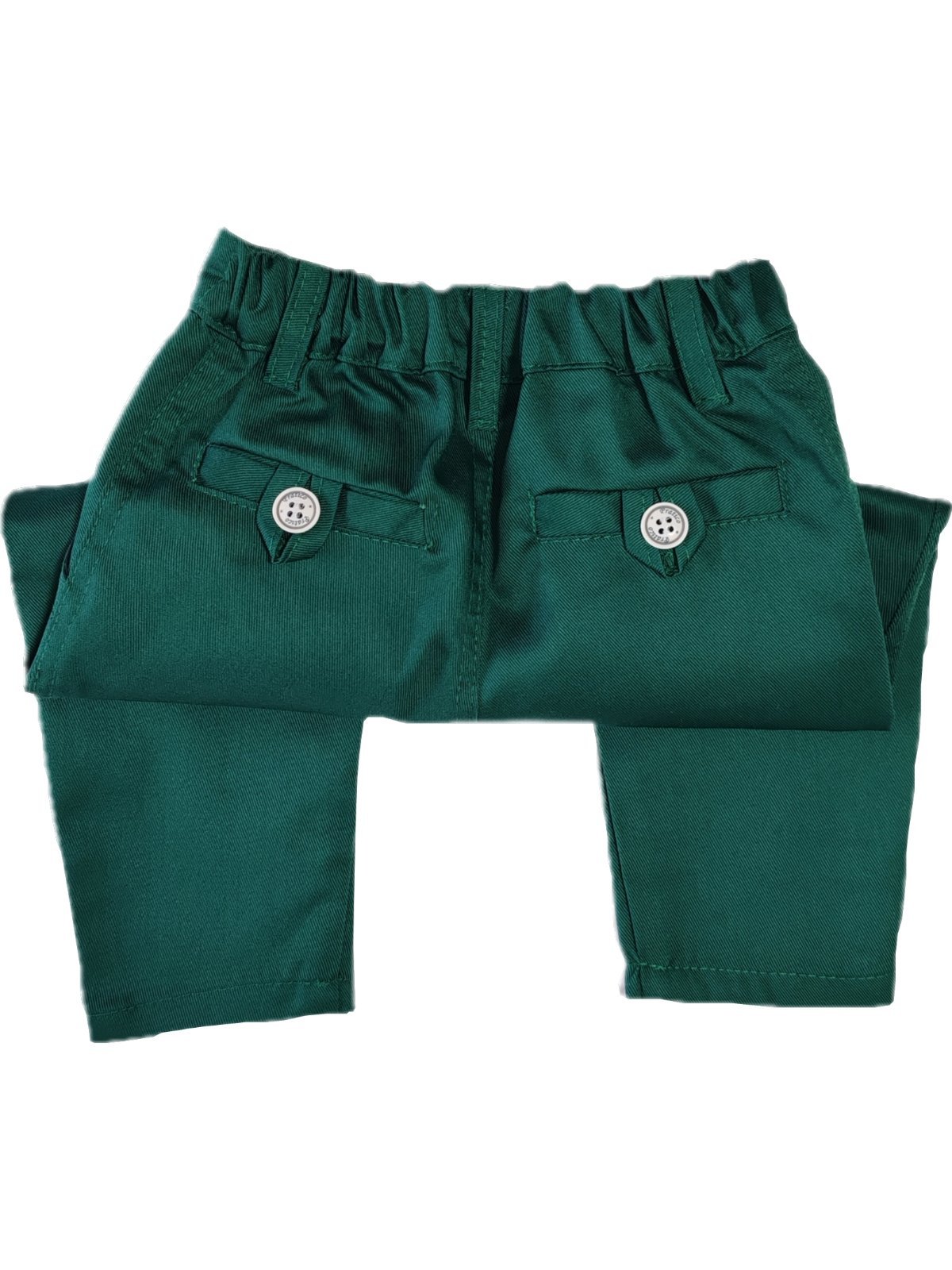 Tamno zelene pantalone za male dečake — slika 2